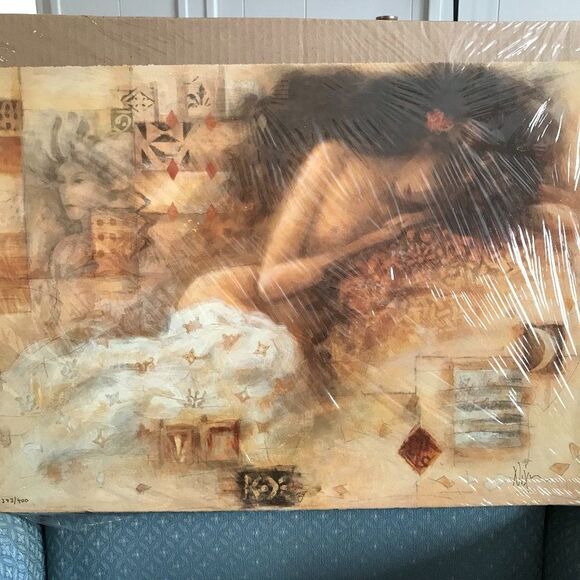 "Dreaming" by Peter Nixon Seriolithograph - Picture 2 of 7